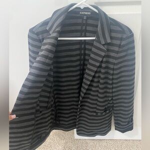 Striped blazer